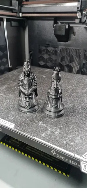 Human Face Knight Chess Piece — Image 5 of 9