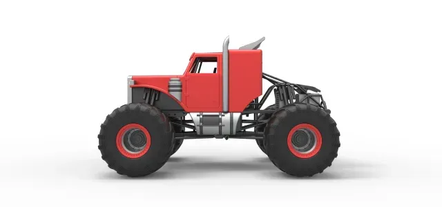 Monster Semi Truck Scale 1:25 — Фото 4 из 9