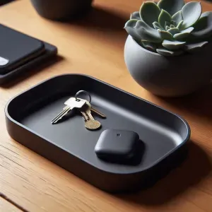 Modern Rectangular Key Tray, Organizer or Remote Holder