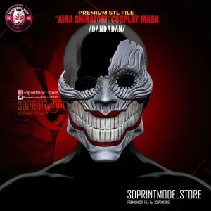 Dandadan Aira Acrobatic Silky Powers Cosplay Mask - Anime