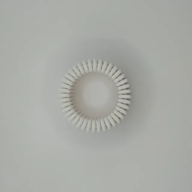 "Radiant Rib" - Ribbed LED Candle Holder | Tealight Holder — Image 5 of 6