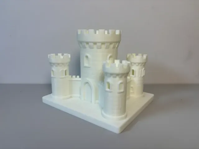 Medieval Multi-Compartment Castle Pen Holder — Фото 3 из 3