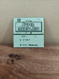 Super Mario Land Title Screen