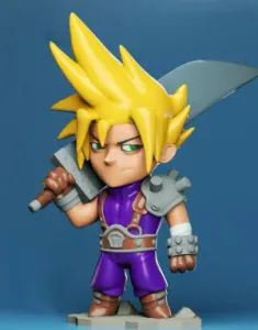 Cloud Strife - Chibi STL