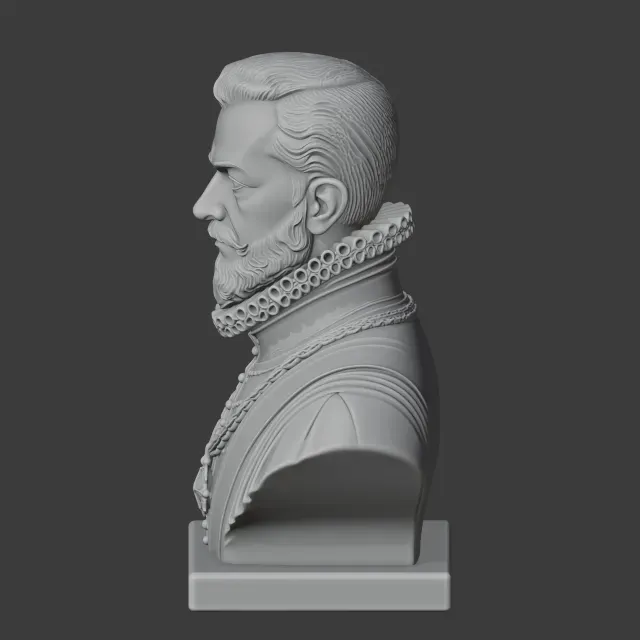 Philip II of Spain Bust — Фото 6 из 8