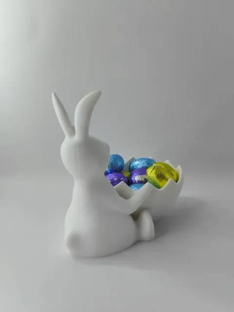 Easter Bunny Girl with Egg Basket — Фото 4 из 9