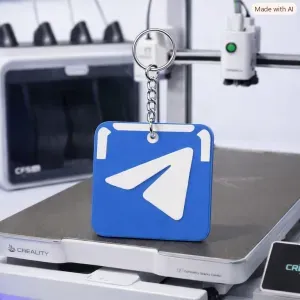 Llavero Telegram 2B