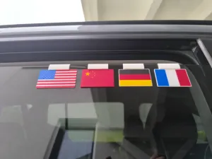 Little Flag for Car Windows