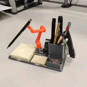 Articulated Robot Desk Organizer