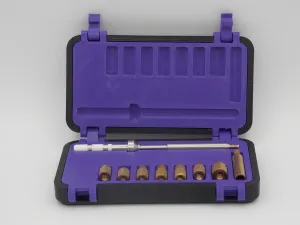 Pinecil/TS-100 Heat set insert tips case -- print in place