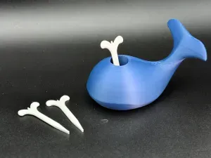 Whale Spouting Fruit Pick