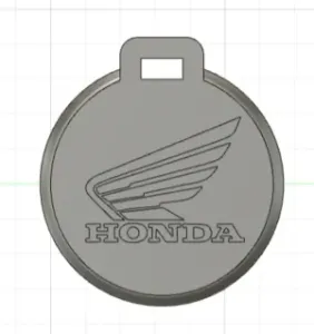 Pendentif porte clé Honda moto/ Honda moto Key ring ornement