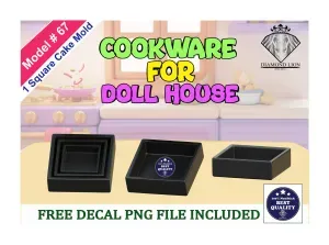 Square Shape Cake Mold Pan