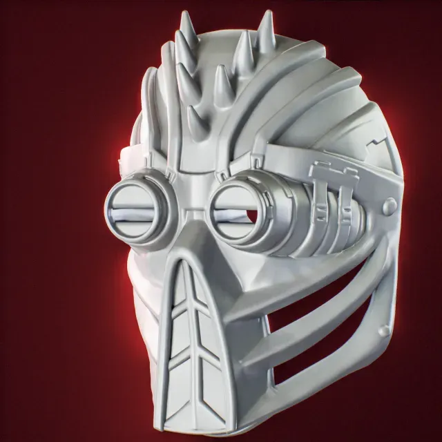 Kabal Mask from MK - Mascara de Kabal de Mortal Kombat — Фото 7 из 9