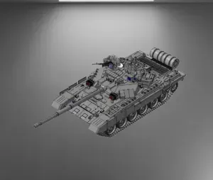T-90 Tank 3D Printing STL File