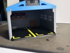 European-Style Parking House