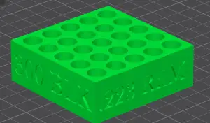 300 BLK - 223 REM - 5,56x45 - GP90 - Case Loading Block