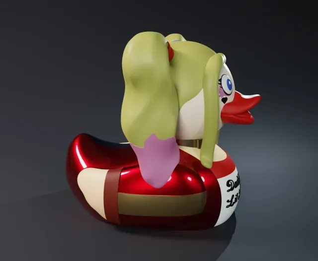 Cute Harley Quinn Rubber Duck — Фото 2 из 9