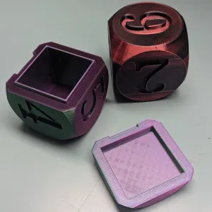 Dice Container – Box with Lid