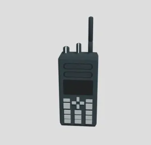 Low Poly Talkie Walkie