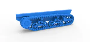 Track for Vintage Monster tank Scale 1:25