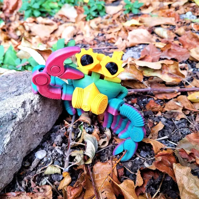 Steampunk Crab Toy (Stl/3MF) — Image 5 of 9