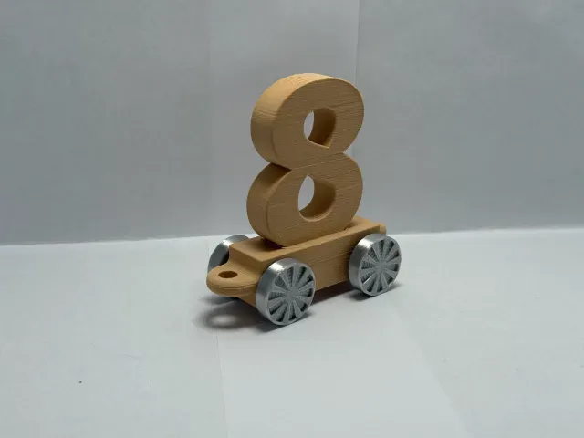 Number Train 8 Educational Toy — Image 4 of 9