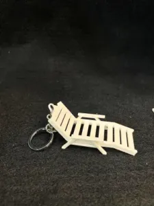 Mini Lounge Chair Keychain
