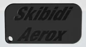Skibidi Aerox Anhänger 4