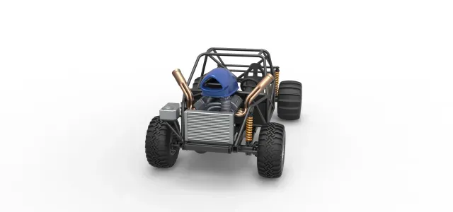 Uphill Sand Racing Dragster Base Version 4 Scale 1:25 — Фото 4 из 9