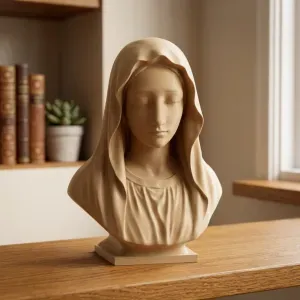 Virgin Mary Statue, Spiritual Home Decor, Sacred Home