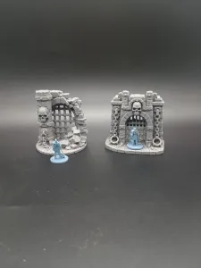D&D Dungeon Gates –TTRPG RPG Wargaming Accessories
