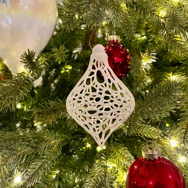 Voronoi Christmas Tree Ornament Collection - 5 Models — Фото 4 из 9