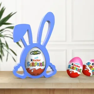 3D Bunny Egg Holder, Surprise Egg Bunny Ears Egg Holder