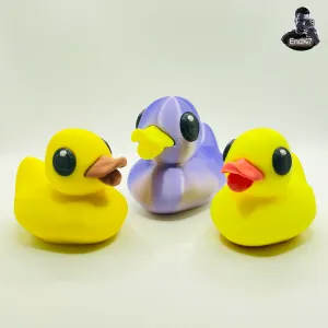 Rubber Duck - Bottle Opener & Figurine - movable beak