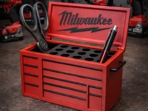Mini tool box desk organizer tool holder