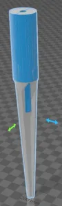 simple garden spike for plant poles
