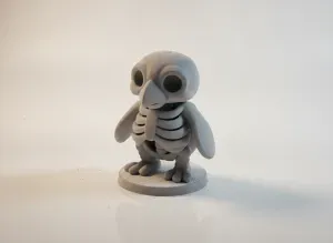 Cute Penguin Skeleton