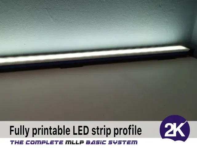 The Modular LED Light Profile, MLLP 11 for LED light strips — Image 5 of 9