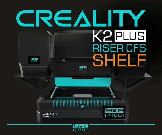 CREALITY K2 PLUS - CFS SIDE SHELF FOR RISER V4 — Image 2 of 5