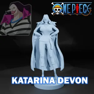 Catarina Devon - Blackbeard Pirates - One piece - 3d print