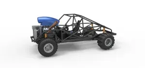 Uphill Sand Racing Dragster Base Version 4 Scale 1:25