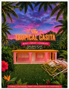The Tropical Casita - Fun, Modern, and Famous!