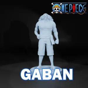 Scopper Gaban - Roger Pirates team - ONE PIECE