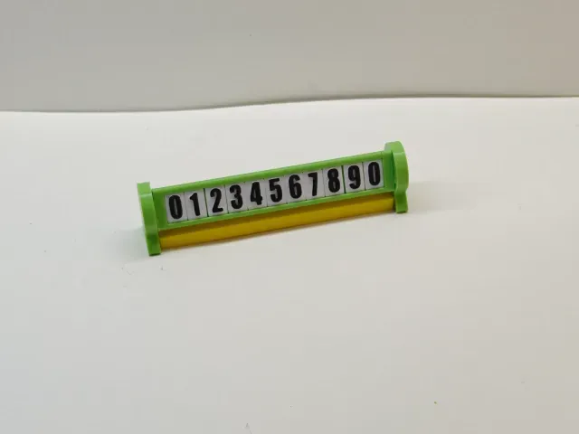 Temporary Parking Contact Sign - Flip to Close — Image 6 of 6