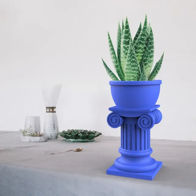 Greek Roman Column Planter, Decorative Planters — Фото 4 из 6