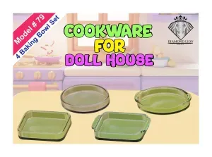 4 Different Baking Bowl Set