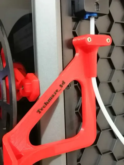 Creality K1C filament spool side support lane V2 — Фото 6 из 8