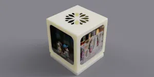 Photo Cube Lamp – Custom LED Frame STL