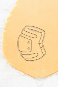 Knee Pad Cookie Cutter, Biscuit Cutter